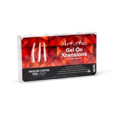 #2500012 Artistic Nail Design Gel On Xtensions MEDIUM COFFIN Box 550 pcs.
